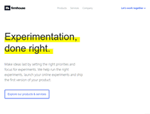 Tablet Screenshot of firmhouse.com